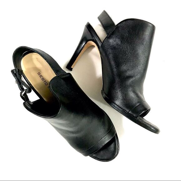 SESTO MEUCCI Leather Sandals - Picture 2 of 9